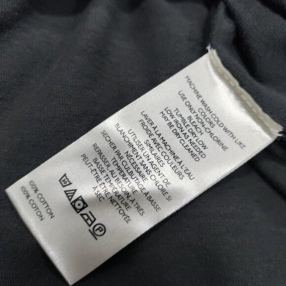 NWT We The Free Black Oversized Distressed Sundance Tee Free People Women's M - Picture 8 of 12